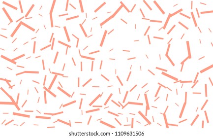 Confetti background abstract colorful pattern. Isolated on the white. Vector holiday illustration. Festive and stylish confetti background. Concept of happy birthday, party and holidays.