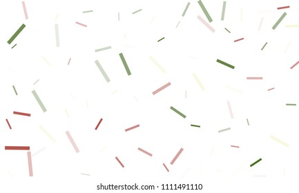Confetti background abstract colorful pattern. Isolated on the white. Vector holiday illustration. Festive and stylish confetti background. Concept of happy birthday, party and holidays.