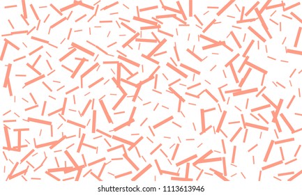 Confetti background abstract colorful pattern. Isolated on the white. Vector holiday illustration. Festive and stylish confetti background. Concept of happy birthday, party and holidays.