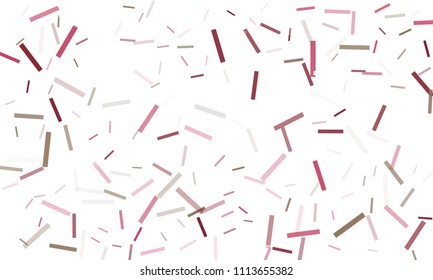 Confetti background abstract colorful pattern. Isolated on the white. Vector holiday illustration. Festive and stylish confetti background. Concept of happy birthday, party and holidays.