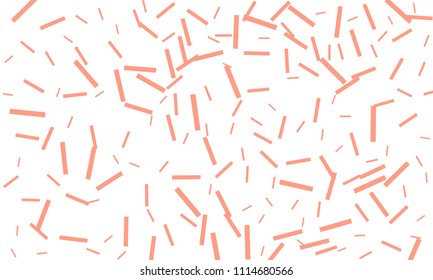 Confetti background abstract colorful pattern. Isolated on the white. Vector holiday illustration. Festive and stylish confetti background. Concept of happy birthday, party and holidays.