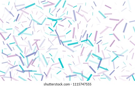 Confetti background abstract colorful pattern. Isolated on the white. Vector holiday illustration. Festive and stylish confetti background. Concept of happy birthday, party and holidays.