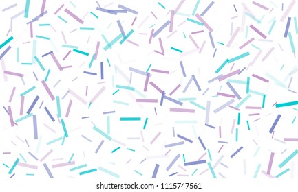 Confetti background abstract colorful pattern. Isolated on the white. Vector holiday illustration. Festive and stylish confetti background. Concept of happy birthday, party and holidays.