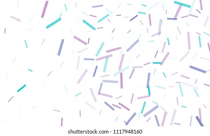 Confetti background abstract colorful pattern. Isolated on the white. Vector holiday illustration. Festive and stylish confetti background. Concept of happy birthday, party and holidays.