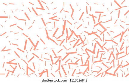 Confetti background abstract colorful pattern. Isolated on the white. Vector holiday illustration. Festive and stylish confetti background. Concept of happy birthday, party and holidays.