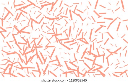 Confetti background abstract colorful pattern. Isolated on the white. Vector holiday illustration. Festive and stylish confetti background. Concept of happy birthday, party and holidays.