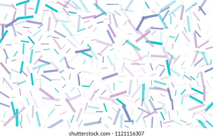 Confetti background abstract colorful pattern. Isolated on the white. Vector holiday illustration. Festive and stylish confetti background. Concept of happy birthday, party and holidays.
