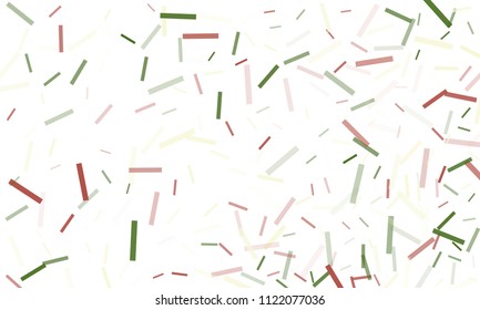 Confetti background abstract colorful pattern. Isolated on the white. Vector holiday illustration. Festive and stylish confetti background. Concept of happy birthday, party and holidays.