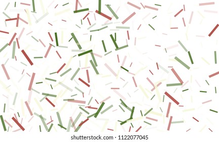 Confetti background abstract colorful pattern. Isolated on the white. Vector holiday illustration. Festive and stylish confetti background. Concept of happy birthday, party and holidays.