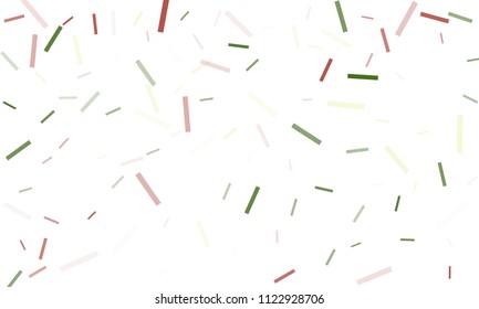Confetti background abstract colorful pattern. Isolated on the white. Vector holiday illustration. Festive and stylish confetti background. Concept of happy birthday, party and holidays.