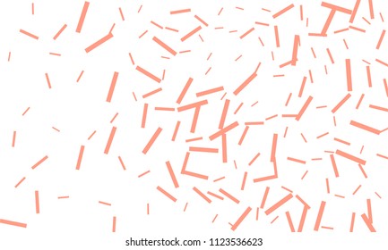 Confetti background abstract colorful pattern. Isolated on the white. Vector holiday illustration. Festive and stylish confetti background. Concept of happy birthday, party and holidays.