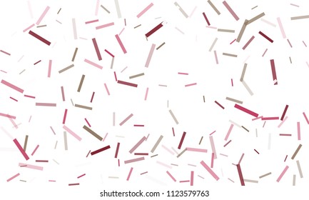 Confetti background abstract colorful pattern. Isolated on the white. Vector holiday illustration. Festive and stylish confetti background. Concept of happy birthday, party and holidays.