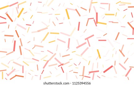 Confetti background abstract colorful pattern. Isolated on the white. Vector holiday illustration. Festive and stylish confetti background. Concept of happy birthday, party and holidays.