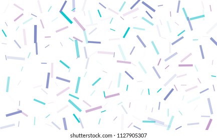 Confetti background abstract colorful pattern. Isolated on the white. Vector holiday illustration. Festive and stylish confetti background. Concept of happy birthday, party and holidays.