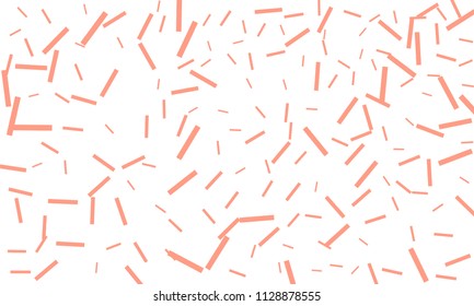 Confetti background abstract colorful pattern. Isolated on the white. Vector holiday illustration. Festive and stylish confetti background. Concept of happy birthday, party and holidays.