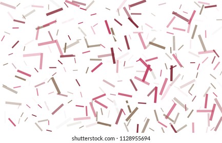 Confetti background abstract colorful pattern. Isolated on the white. Vector holiday illustration. Festive and stylish confetti background. Concept of happy birthday, party and holidays.