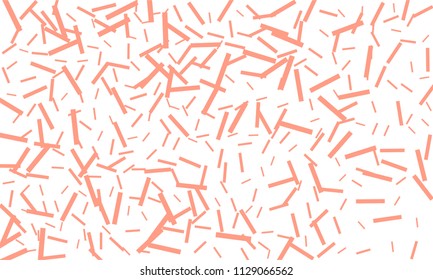 Confetti background abstract colorful pattern. Isolated on the white. Vector holiday illustration. Festive and stylish confetti background. Concept of happy birthday, party and holidays.
