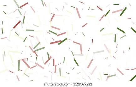 Confetti background abstract colorful pattern. Isolated on the white. Vector holiday illustration. Festive and stylish confetti background. Concept of happy birthday, party and holidays.