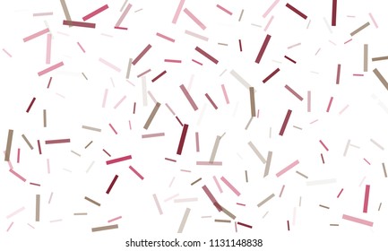 Confetti background abstract colorful pattern. Isolated on the white. Vector holiday illustration. Festive and stylish confetti background. Concept of happy birthday, party and holidays.