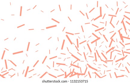 Confetti background abstract colorful pattern. Isolated on the white. Vector holiday illustration. Festive and stylish confetti background. Concept of happy birthday, party and holidays.