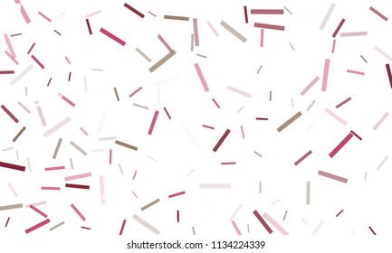 Confetti background abstract colorful pattern. Isolated on the white. Vector holiday illustration. Festive and stylish confetti background. Concept of happy birthday, party and holidays.