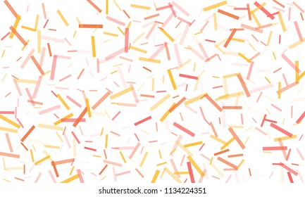 Confetti background abstract colorful pattern. Isolated on the white. Vector holiday illustration. Festive and stylish confetti background. Concept of happy birthday, party and holidays.