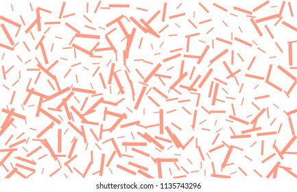 Confetti background abstract colorful pattern. Isolated on the white. Vector holiday illustration. Festive and stylish confetti background. Concept of happy birthday, party and holidays.