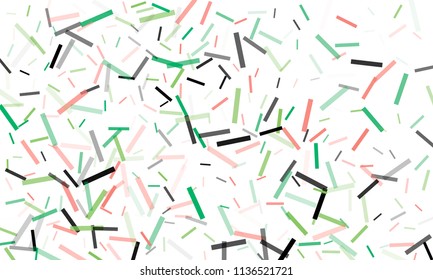 Confetti background abstract colorful pattern. Isolated on the white. Vector holiday illustration. Festive and stylish confetti background. Concept of happy birthday, party and holidays.