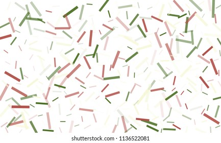 Confetti background abstract colorful pattern. Isolated on the white. Vector holiday illustration. Festive and stylish confetti background. Concept of happy birthday, party and holidays.