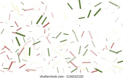 Confetti background abstract colorful pattern. Isolated on the white. Vector holiday illustration. Festive and stylish confetti background. Concept of happy birthday, party and holidays.