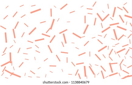 Confetti background abstract colorful pattern. Isolated on the white. Vector holiday illustration. Festive and stylish confetti background. Concept of happy birthday, party and holidays.