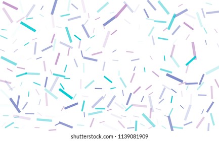 Confetti background abstract colorful pattern. Isolated on the white. Vector holiday illustration. Festive and stylish confetti background. Concept of happy birthday, party and holidays.