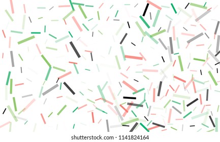 Confetti background abstract colorful pattern. Isolated on the white. Vector holiday illustration. Festive and stylish confetti background. Concept of happy birthday, party and holidays.