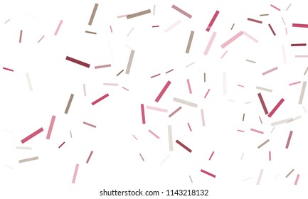 Confetti background abstract colorful pattern. Isolated on the white. Vector holiday illustration. Festive and stylish confetti background. Concept of happy birthday, party and holidays.