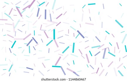 Confetti background abstract colorful pattern. Isolated on the white. Vector holiday illustration. Festive and stylish confetti background. Concept of happy birthday, party and holidays.