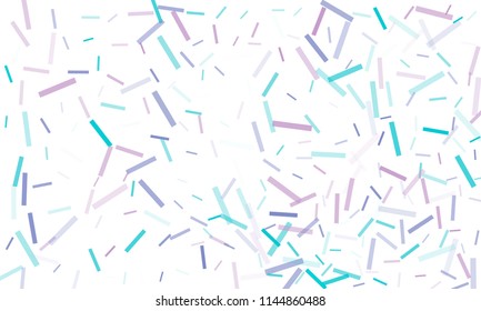 Confetti background abstract colorful pattern. Isolated on the white. Vector holiday illustration. Festive and stylish confetti background. Concept of happy birthday, party and holidays.
