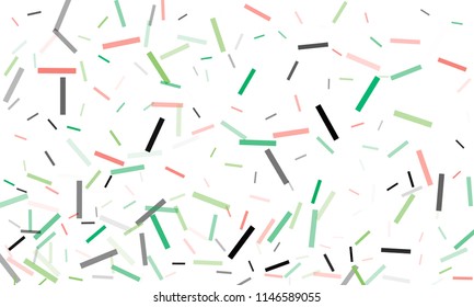 Confetti background abstract colorful pattern. Isolated on the white. Vector holiday illustration. Festive and stylish confetti background. Concept of happy birthday, party and holidays.