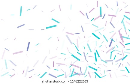 Confetti background abstract colorful pattern. Isolated on the white. Vector holiday illustration. Festive and stylish confetti background. Concept of happy birthday, party and holidays.