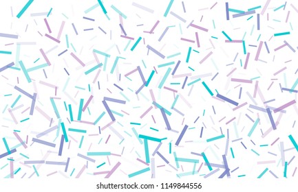 Confetti background abstract colorful pattern. Isolated on the white. Vector holiday illustration. Festive and stylish confetti background. Concept of happy birthday, party and holidays.