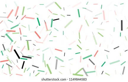 Confetti background abstract colorful pattern. Isolated on the white. Vector holiday illustration. Festive and stylish confetti background. Concept of happy birthday, party and holidays.