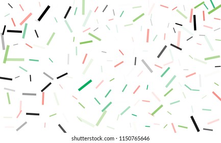 Confetti background abstract colorful pattern. Isolated on the white. Vector holiday illustration. Festive and stylish confetti background. Concept of happy birthday, party and holidays.