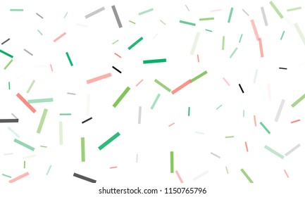 Confetti background abstract colorful pattern. Isolated on the white. Vector holiday illustration. Festive and stylish confetti background. Concept of happy birthday, party and holidays.