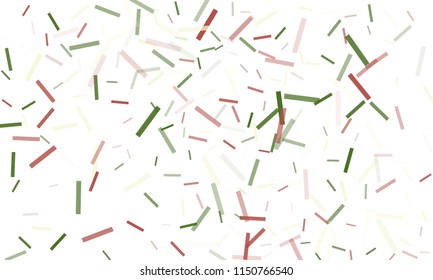 Confetti background abstract colorful pattern. Isolated on the white. Vector holiday illustration. Festive and stylish confetti background. Concept of happy birthday, party and holidays.