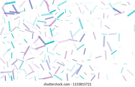 Confetti background abstract colorful pattern. Isolated on the white. Vector holiday illustration. Festive and stylish confetti background. Concept of happy birthday, party and holidays.