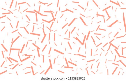 Confetti background abstract colorful pattern. Isolated on the white. Vector holiday illustration. Festive and stylish confetti background. Concept of happy birthday, party and holidays.