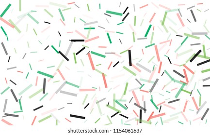 Confetti background abstract colorful pattern. Isolated on the white. Vector holiday illustration. Festive and stylish confetti background. Concept of happy birthday, party and holidays.