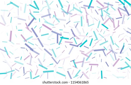 Confetti background abstract colorful pattern. Isolated on the white. Vector holiday illustration. Festive and stylish confetti background. Concept of happy birthday, party and holidays.