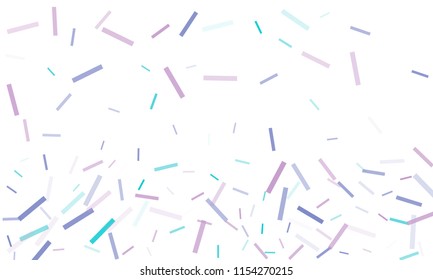 Confetti background abstract colorful pattern. Isolated on the white. Vector holiday illustration. Festive and stylish confetti background. Concept of happy birthday, party and holidays.