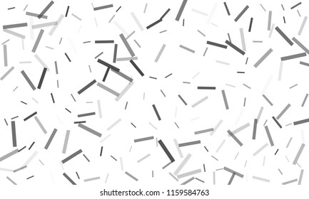 Confetti background abstract colorful pattern. Isolated on the white. Vector holiday illustration. Festive and stylish confetti background. Concept of happy birthday, party and holidays.
