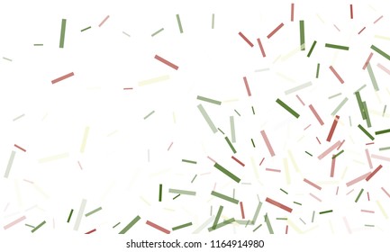 Confetti background abstract colorful pattern. Isolated on the white. Vector holiday illustration. Festive and stylish confetti background. Concept of happy birthday, party and holidays.